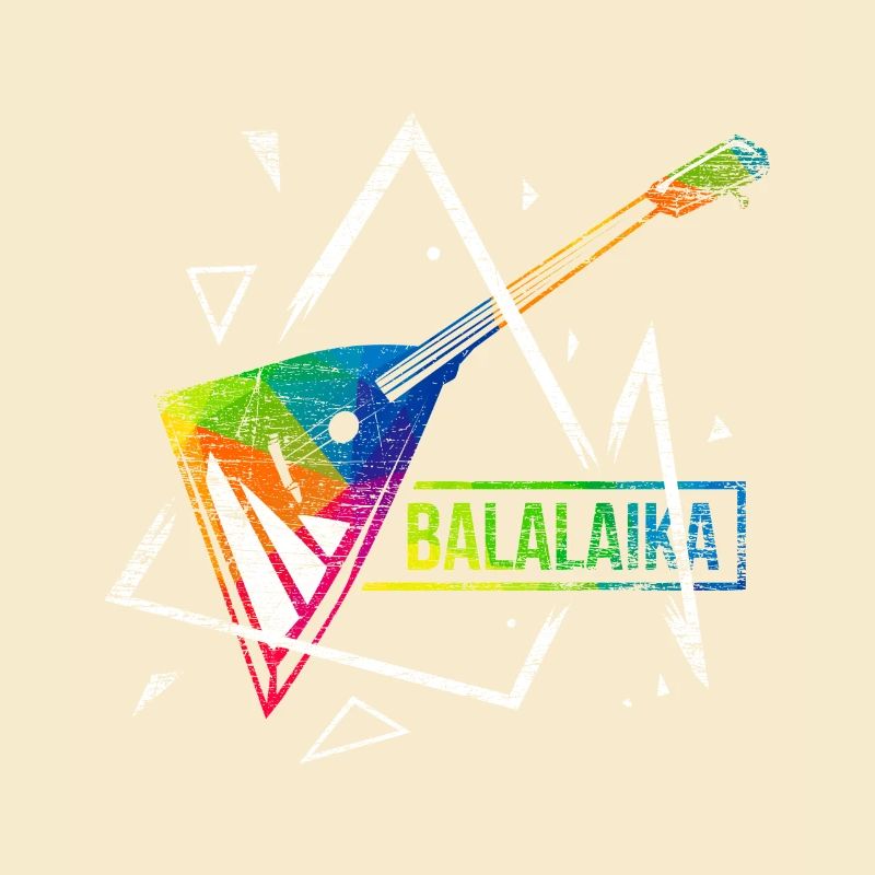 Balalaika Polygon Geschenk