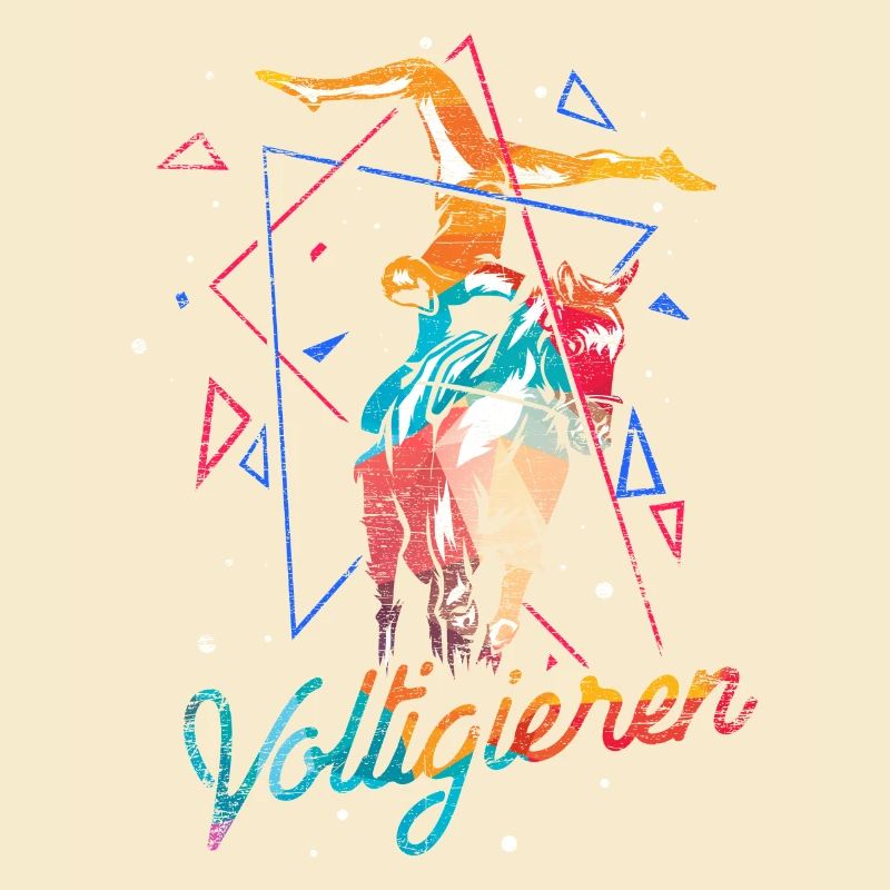 Voltigieren Pferd Geschenk