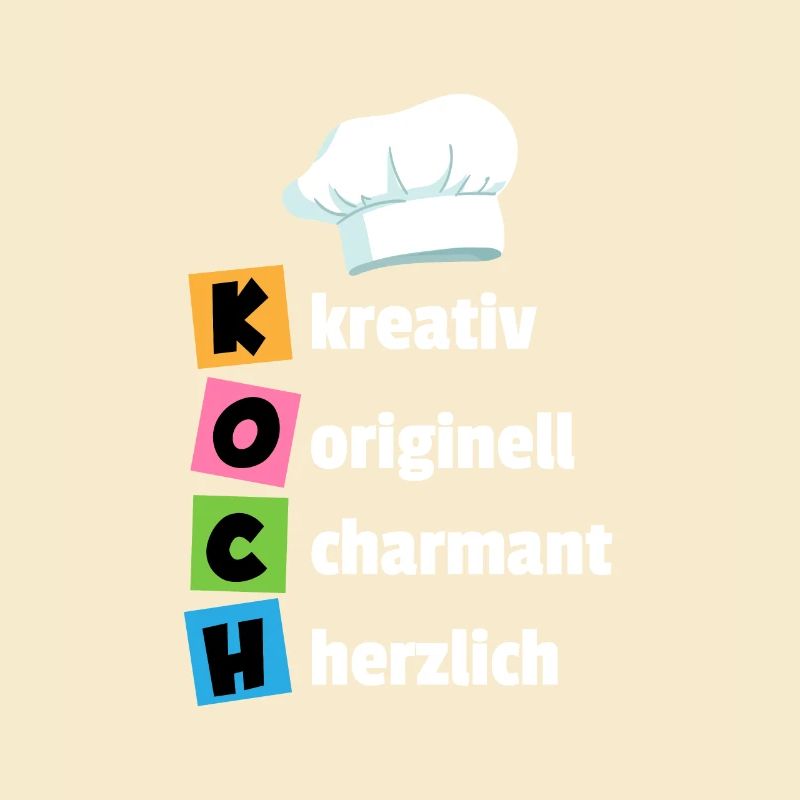 Chef - Créatif, original, charmant, cordial
