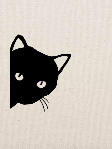 Schwarze Katze