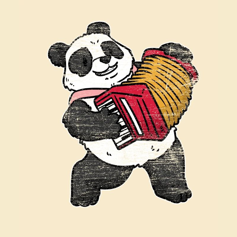 Akkordeon Panda