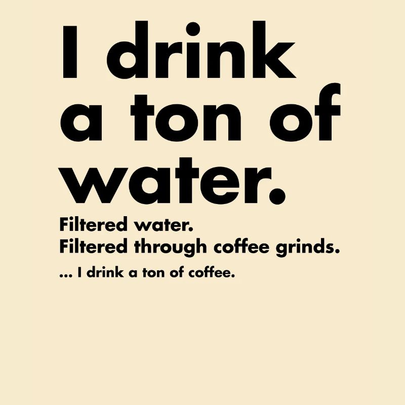 Lustiges Kaffee-Zitat, sagend