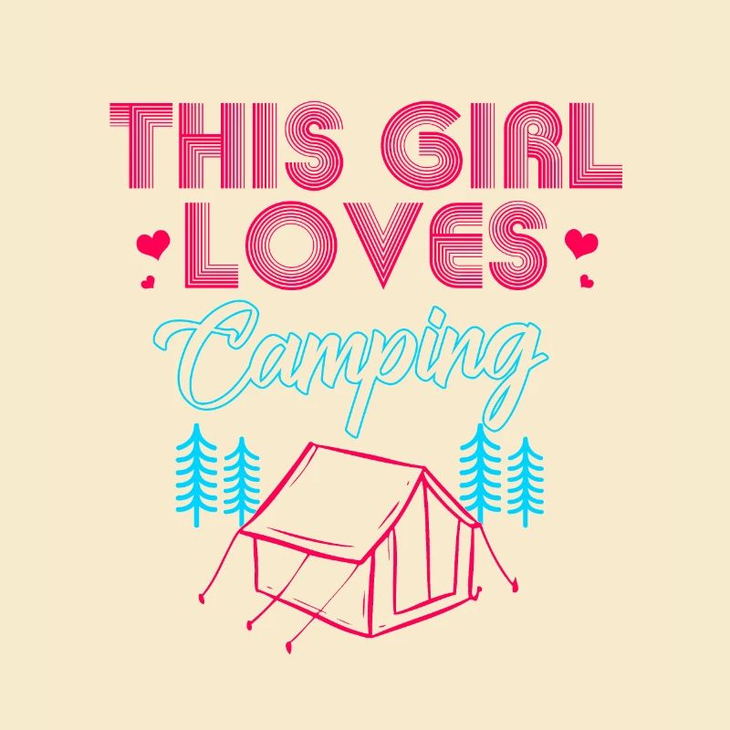 Camping Gift Camper Camping Holiday Holidays Forest