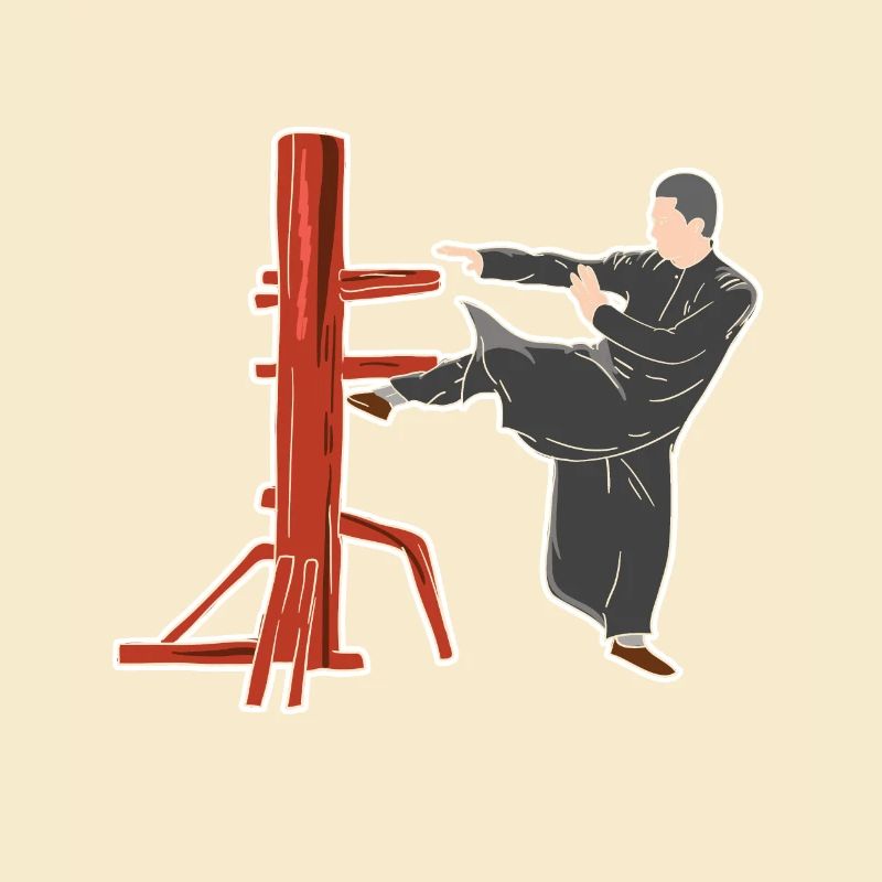 Wing Chun fighting pose