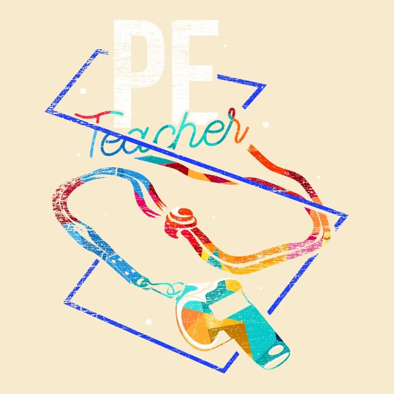 PE teacher polygon