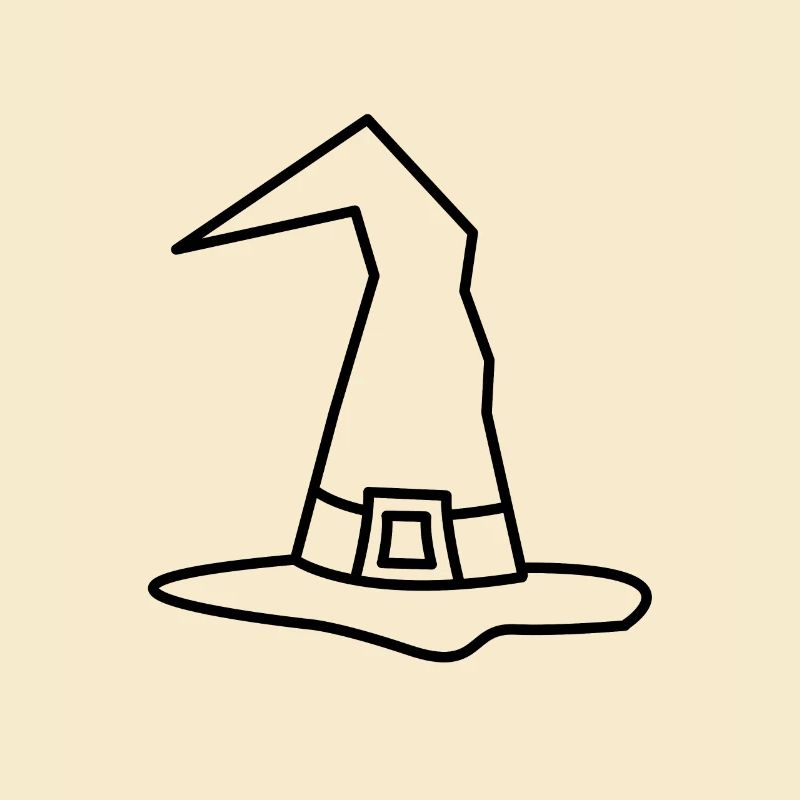 Halloween Hexenhut Witches Hat