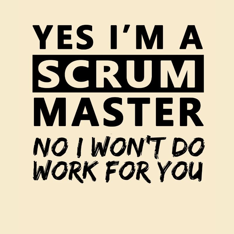 Scrum Master Gift Certified Scrum Master