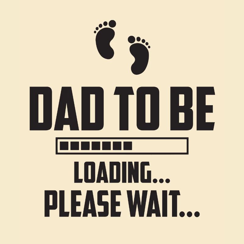 Dad to be parents loading bar Father Loading