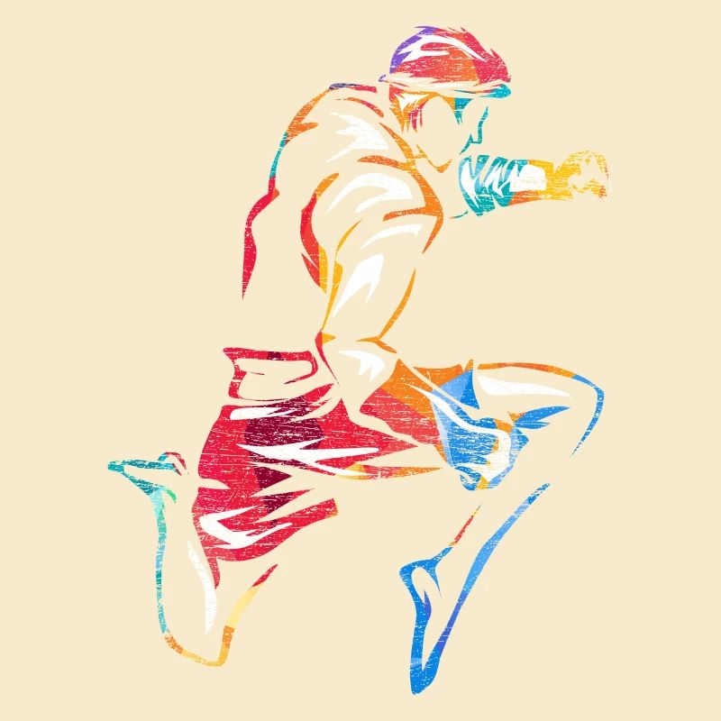 Muay Thai Fighter Geschenk