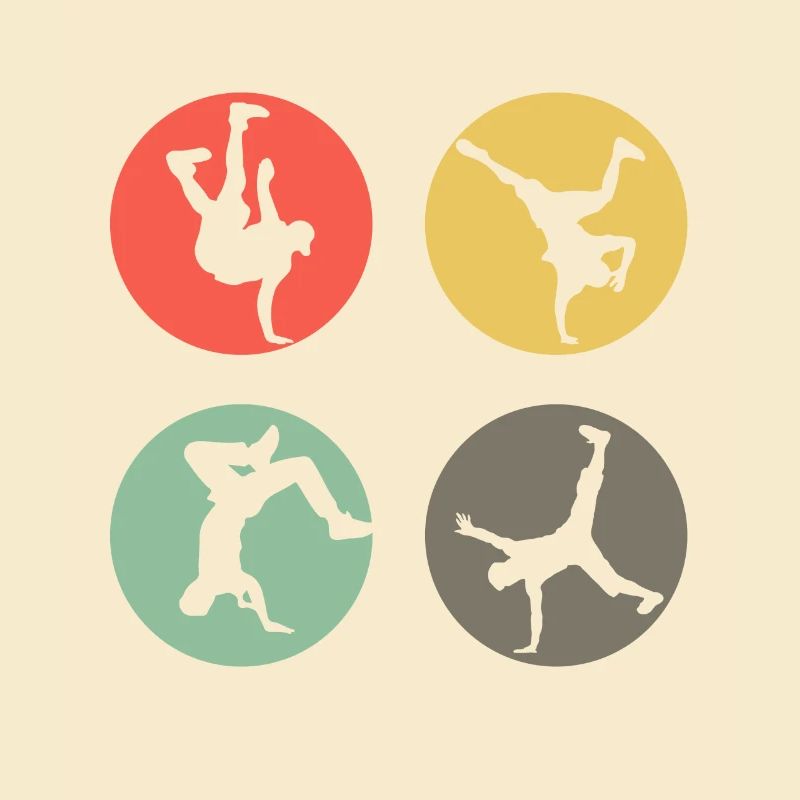 Rétro Breakdance Bboying Gift I Breakdance