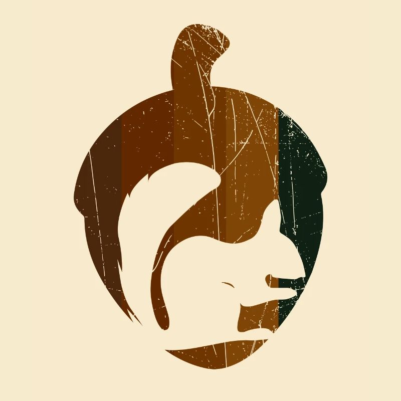 Squirrel hazelnut - design