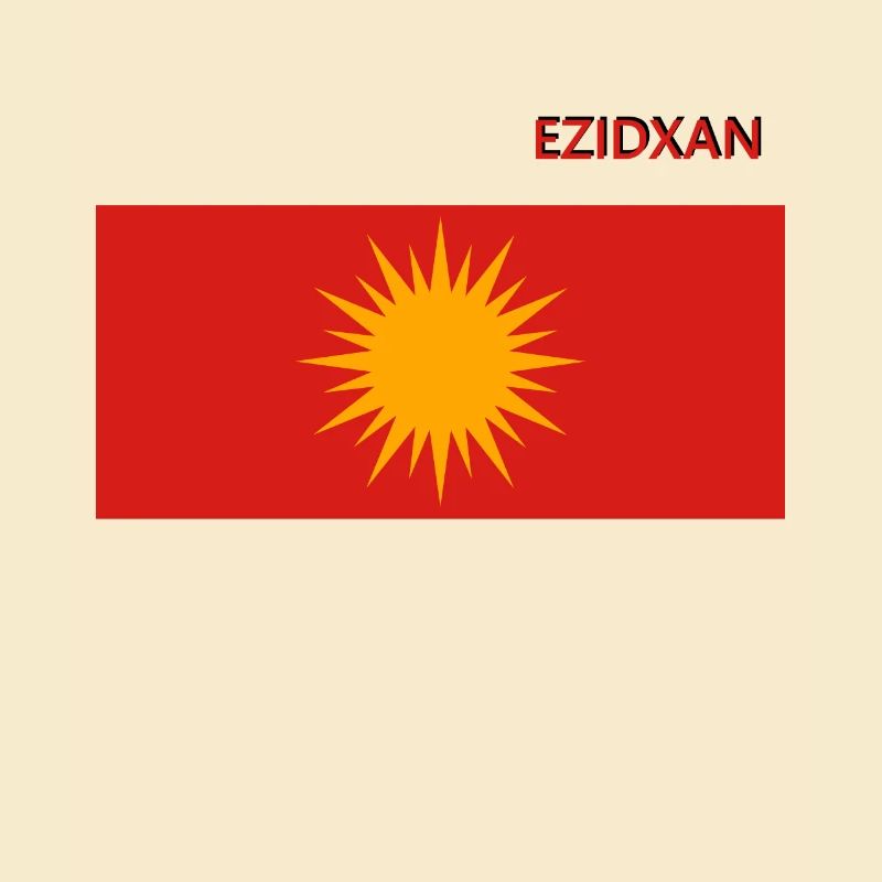 Drapeau ezidxan drapeau ezidi