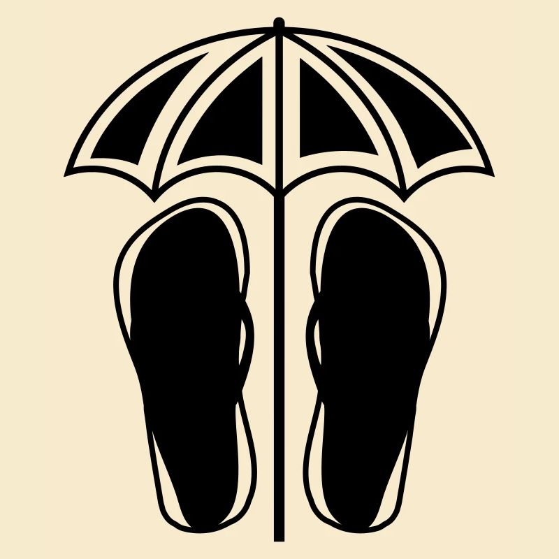 flipflops schirm