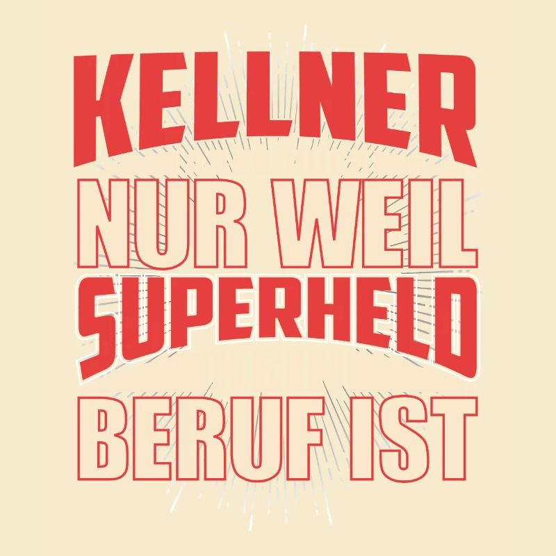 Kellner Superheld