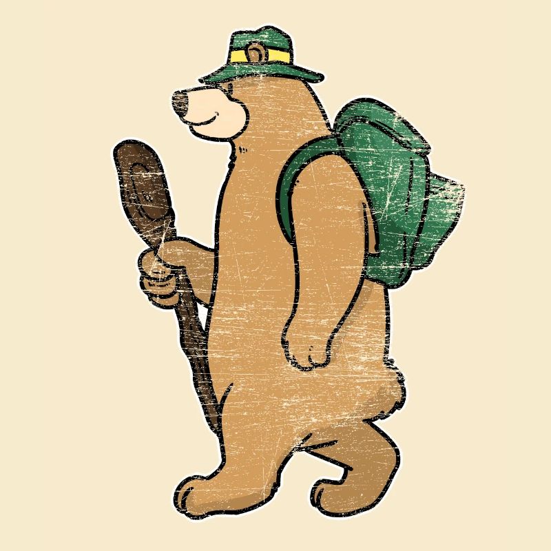 Backpacker bear gift