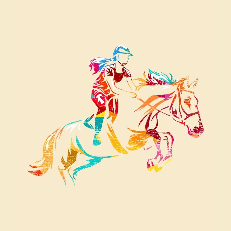 Springreiten Geschenk