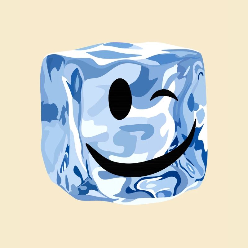 cube ice wink