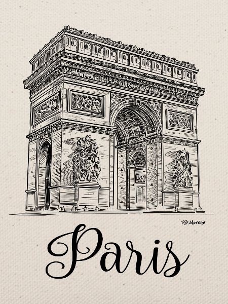P.D. Moreno Triumphbogen Paris