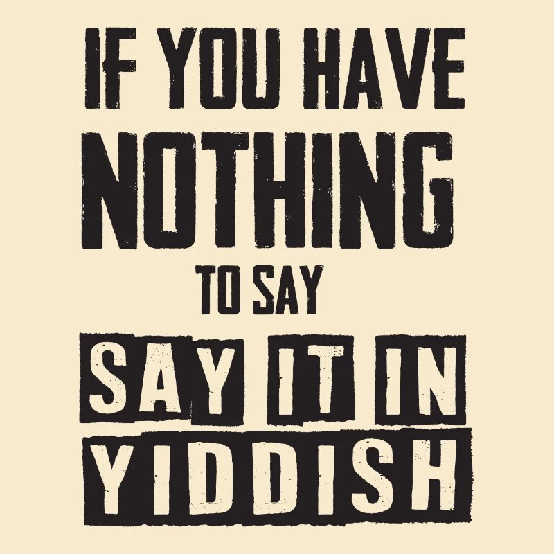 Say it in Yiddish