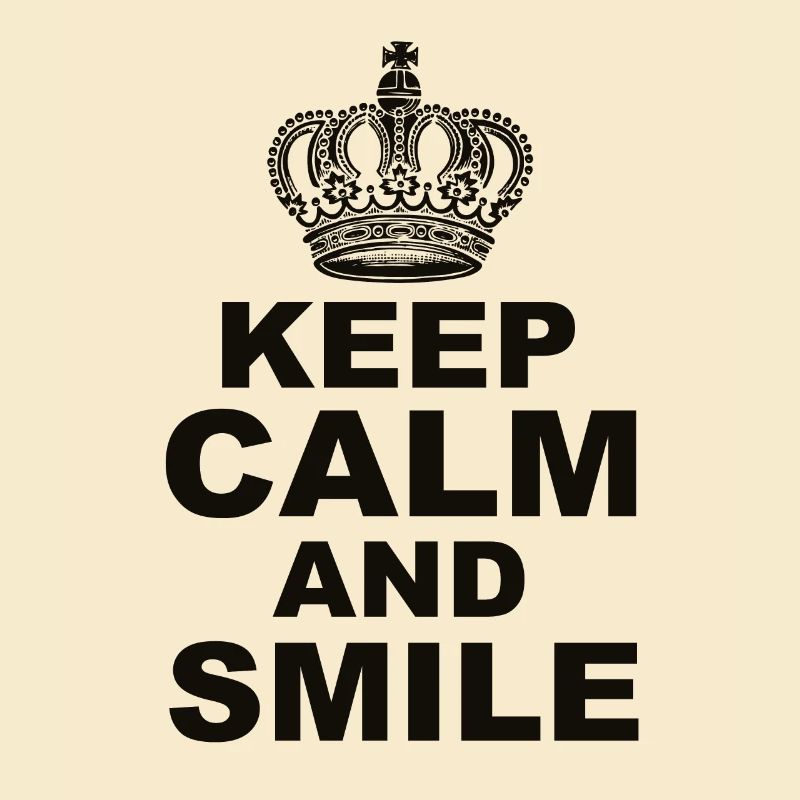 Keep calm and Smile