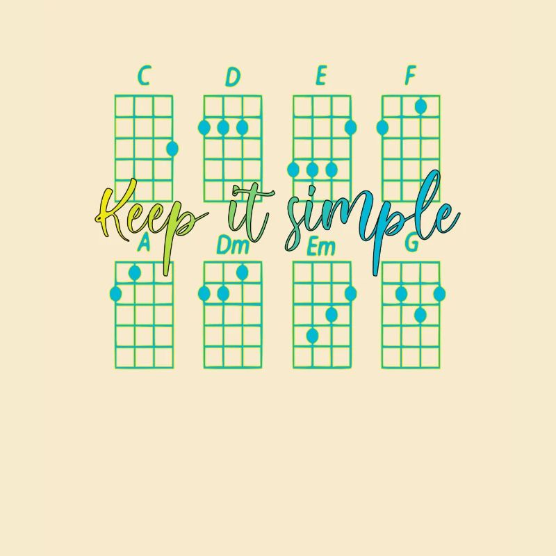 keepitsimple ukulelen akkorde