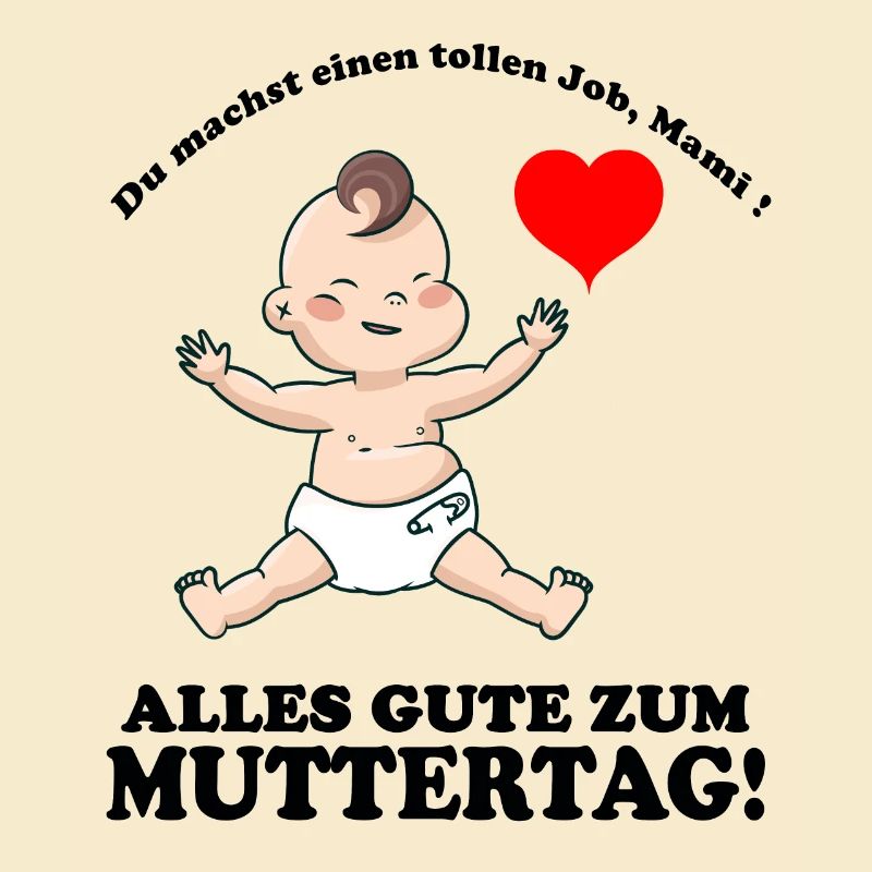 Muttertag Baby Herz Muttertag