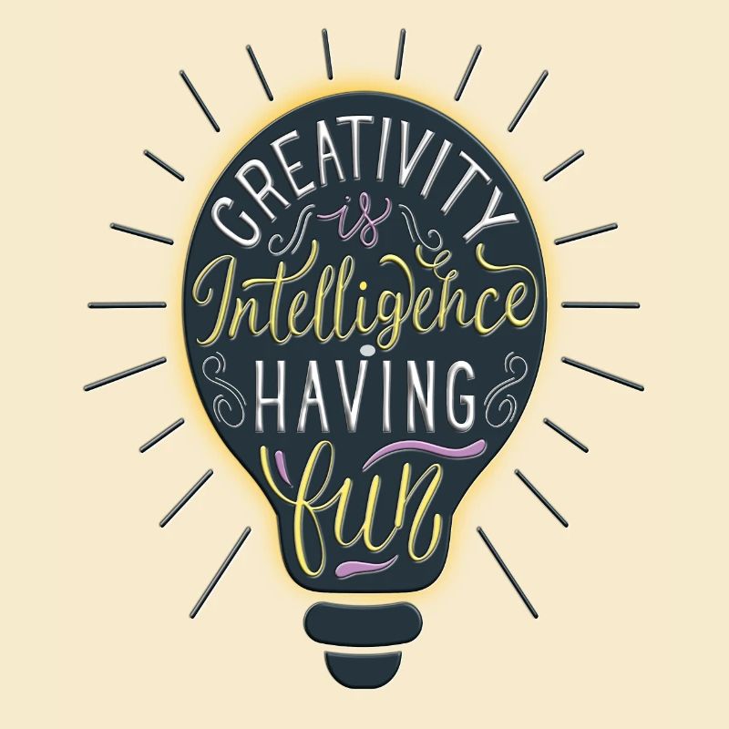 La créativité, c'est l'intelligence s'amuser