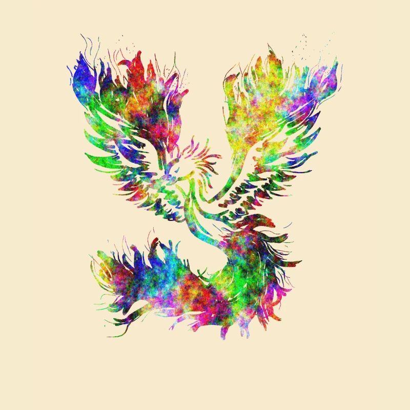 Psychedelischer Phönix