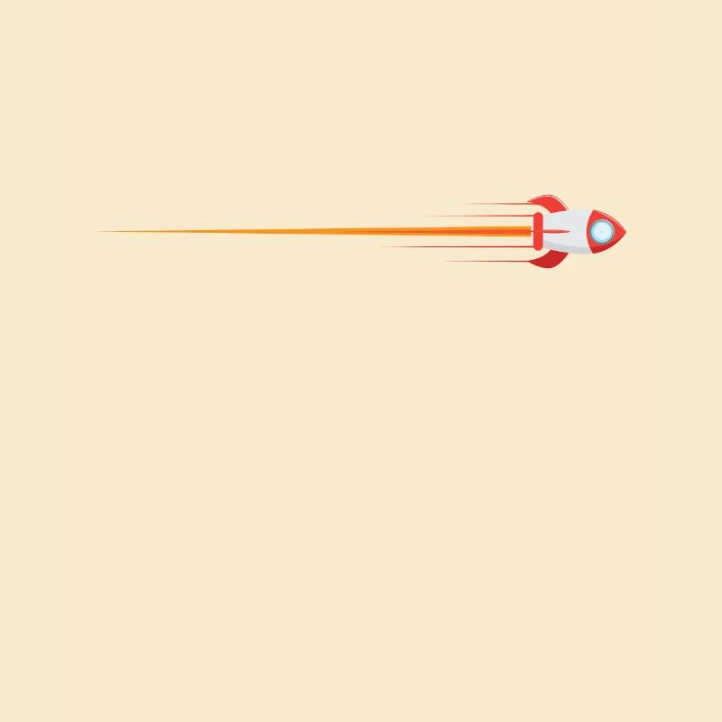 Rocket in space