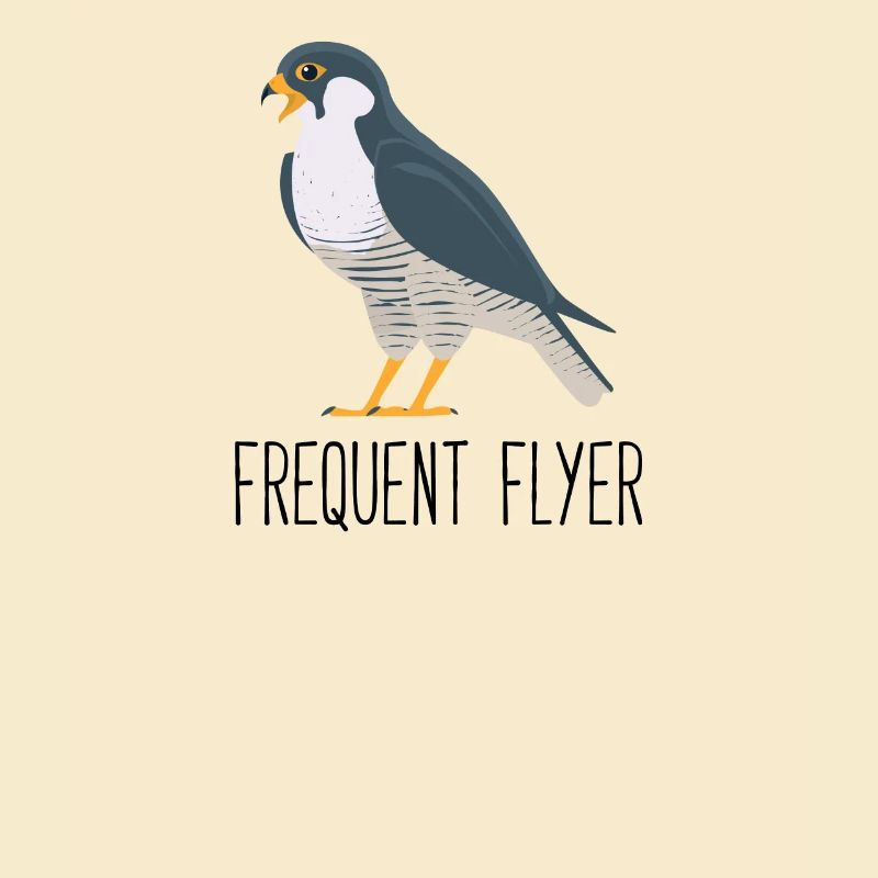 Lustiges Wanderfalken-Birder-Geschenk
