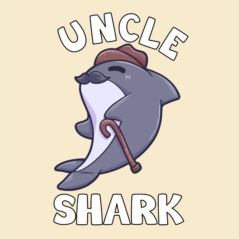 Oncle Shark oncle man frère requin
