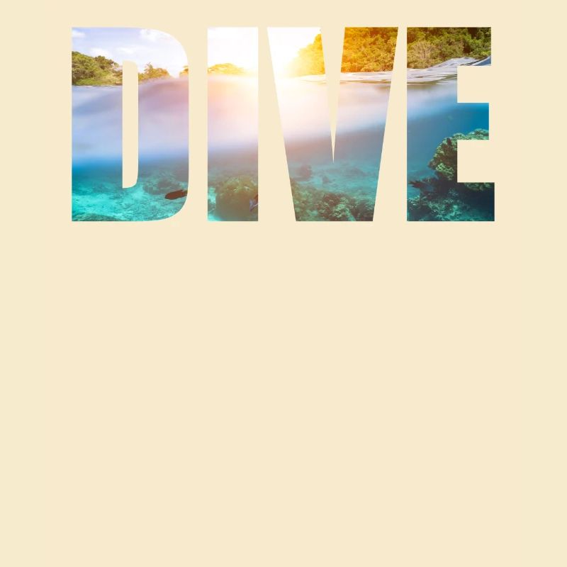 DIVE gift idea for divers diving scuba diving