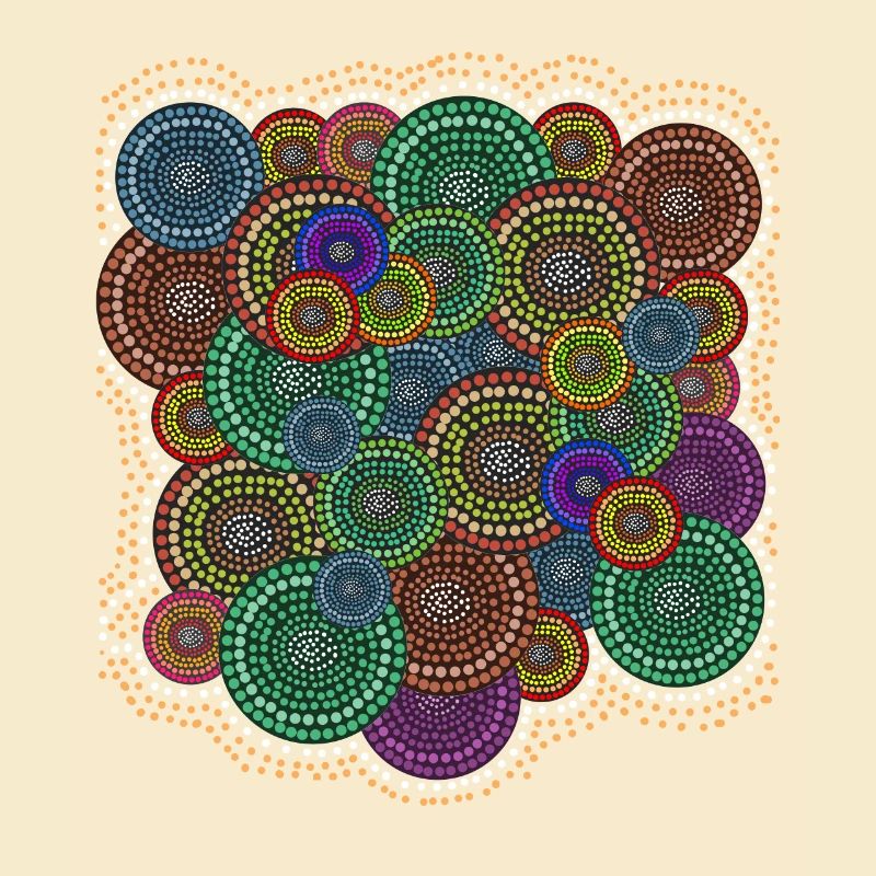 Aboriginal Art Pattern