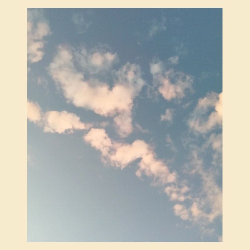 Pastel Clouds Sky Zen Design