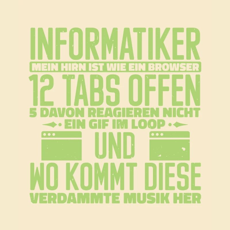Informatiker 12 Tabs Offen