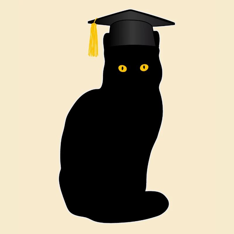 Bachelor Master Studium Abschluss Lustige Katze