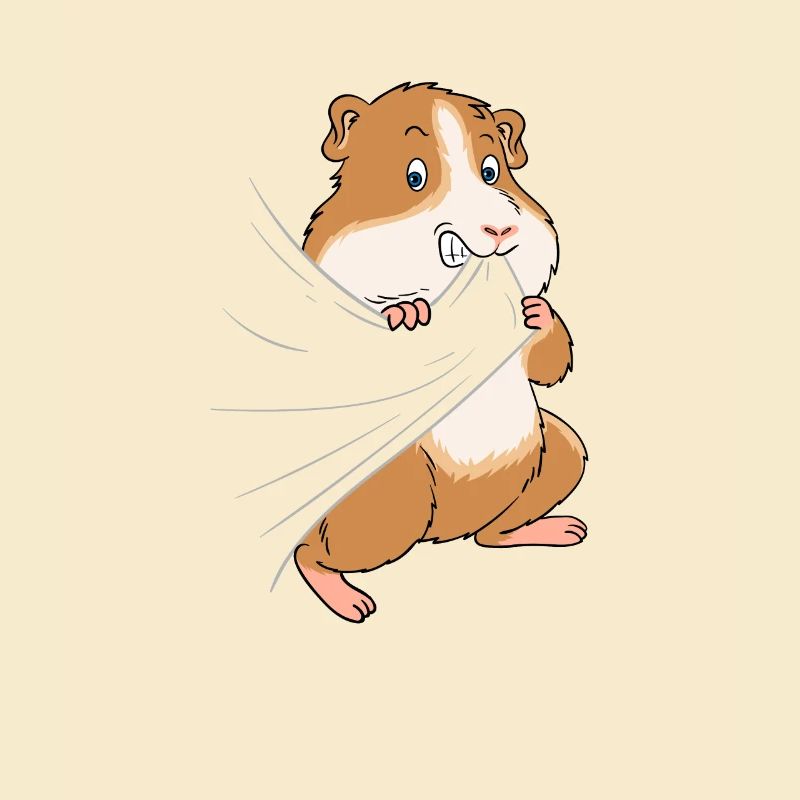 Conception de peau de grignotage de cochon d'Inde