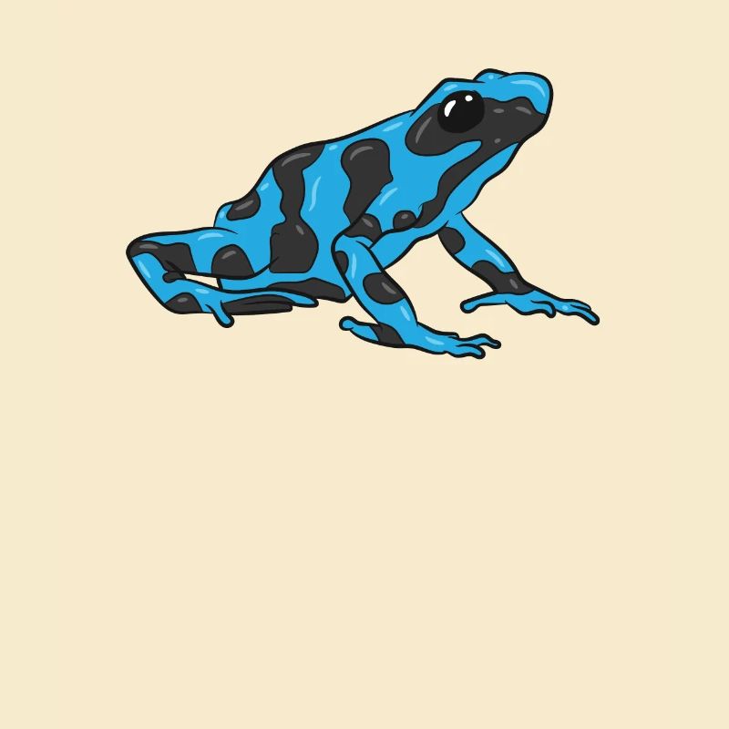 Blauer Gift Pfeil Frosch Dendrobatidae