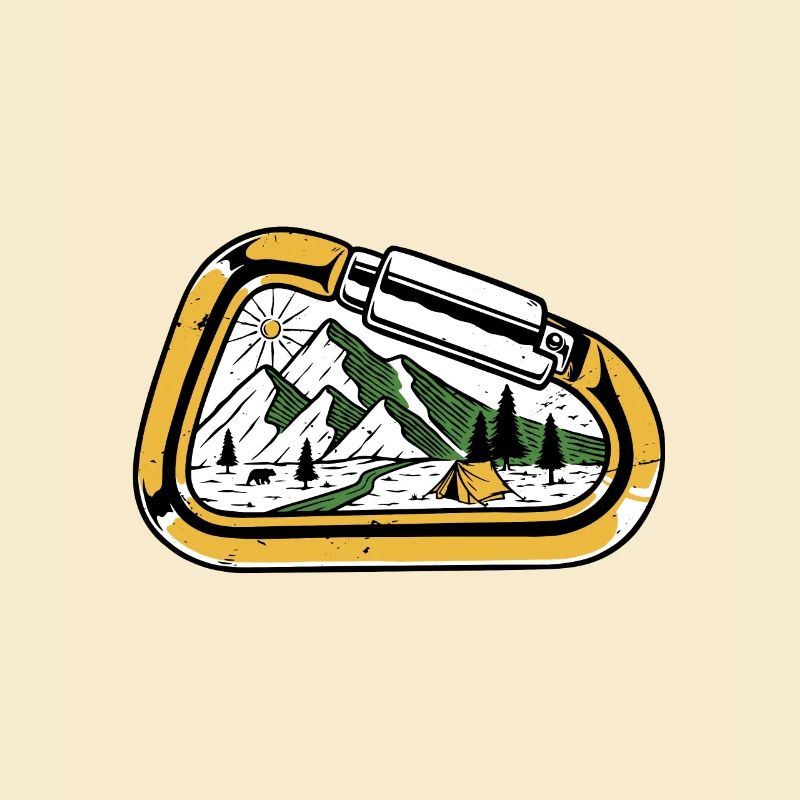 Karabiner-Camping