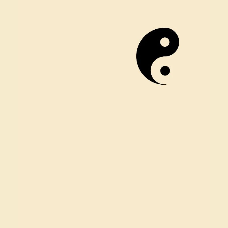 Subtle Yin Yang Artwork