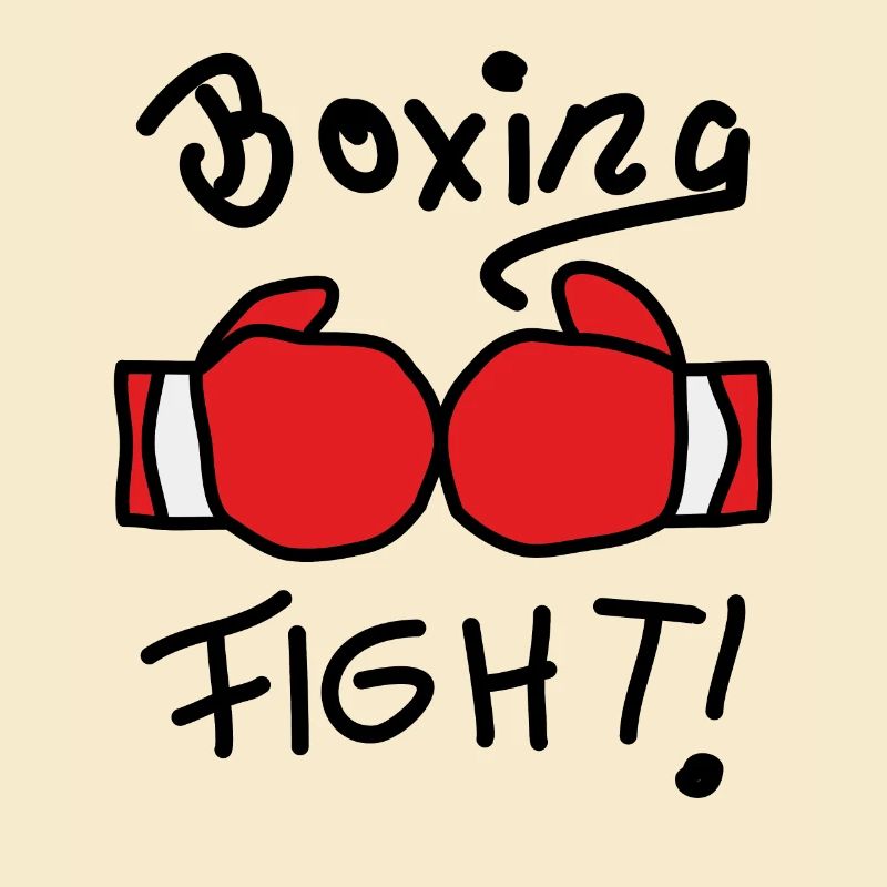 Kraft und Disziplin Boxhandschuhe