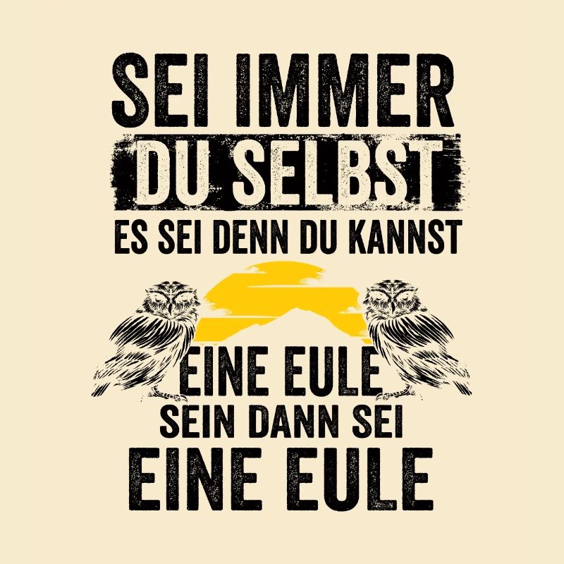 Eule Vogel Nachteule Nachtvogel Geschenk
