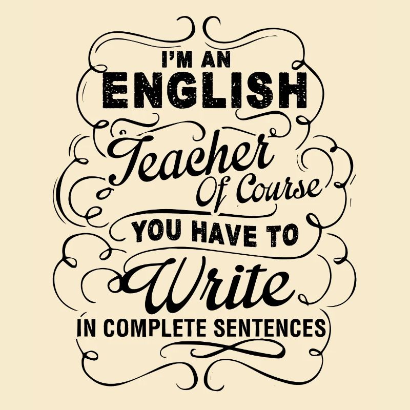 Ich bin ein Englischlehrer Shirts