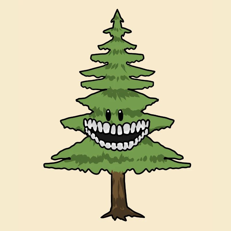 Fir Tree Trees Forest Nature Fun Christmas Tree