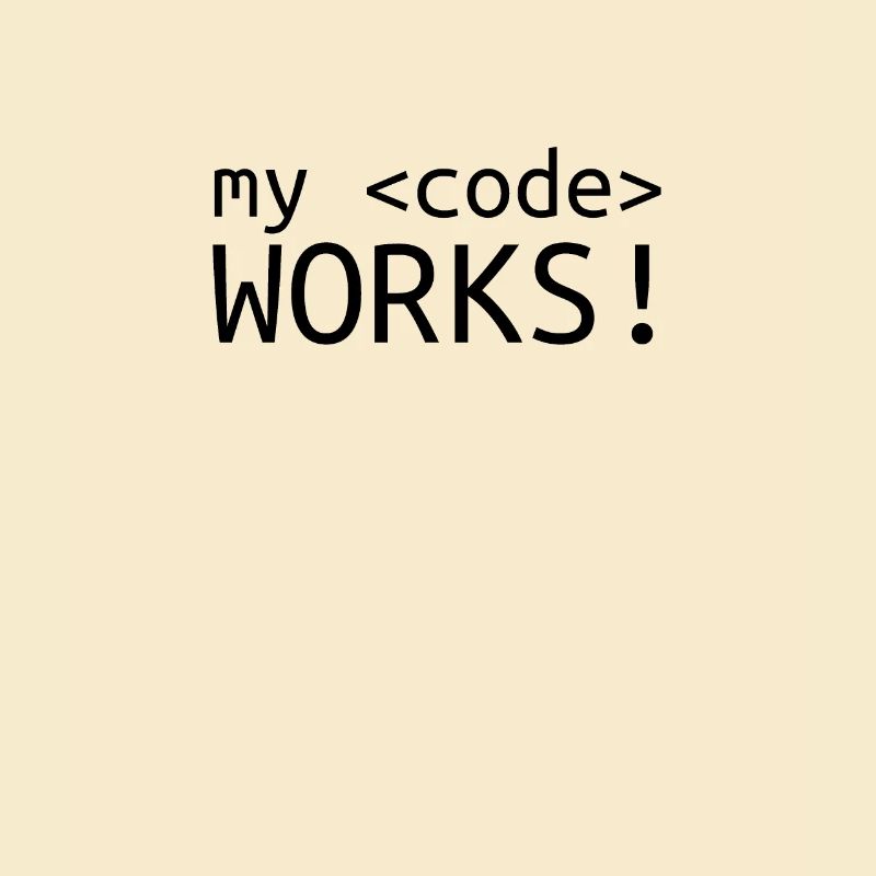 Mon code fait de la programmation informatique