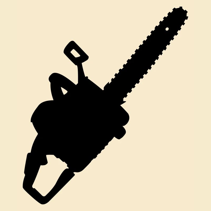 Chainsaw for jackdaw, carpenter or woodbewe