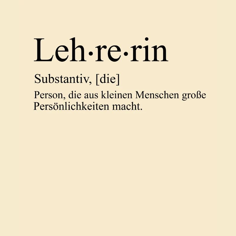 Lehrerin Vorbild Schule
