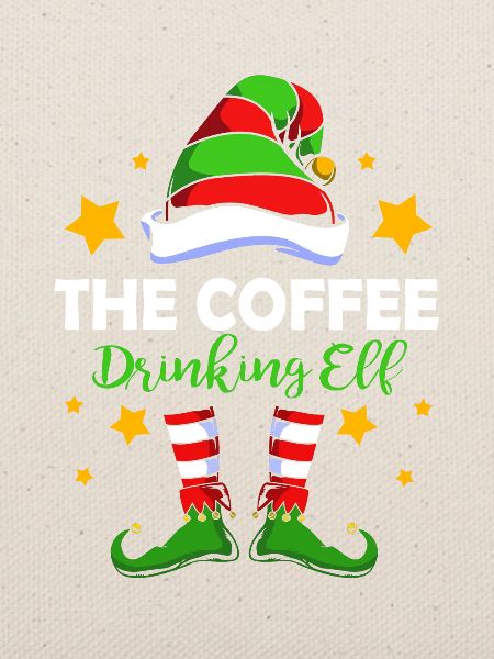 Elfe Elf Weihnachtsgeschenk Kaffee
