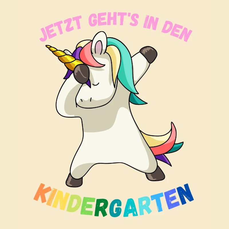 Kindergarten Dabbendes Einhorn Magisch Pegasus