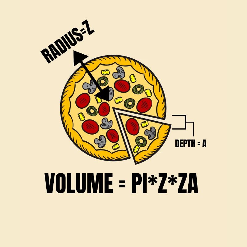 Pizza Math Pi Student Engineer Professor